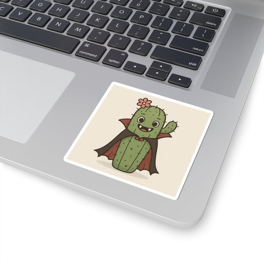 Sticker Set - Spooky Vampire Cactus Halloween Decor